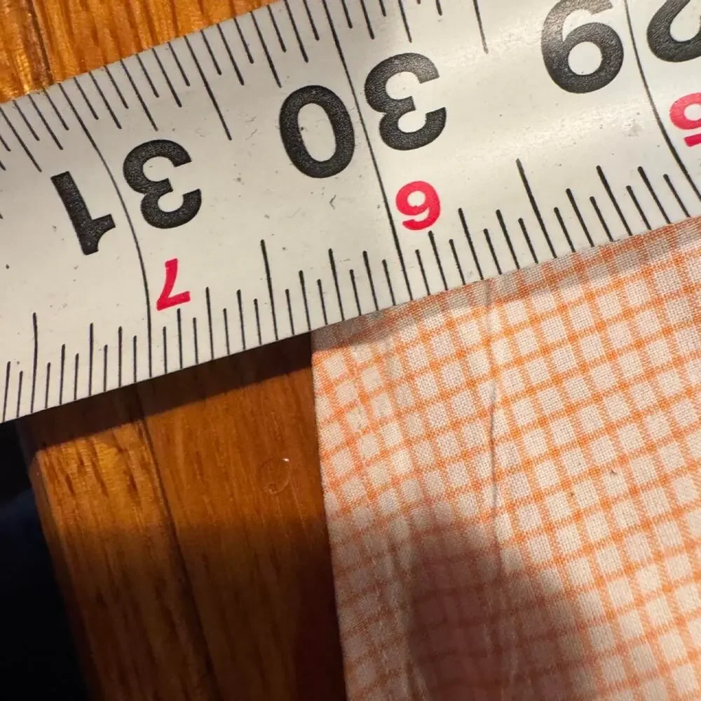 Polo Ralph Lauren Peach Gingham Button-Down Shirt 18 36/37